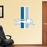 NFL Detroit Lions Classic Logo Vinyl Wall Graphic Decal Sticker Poster