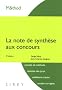 La note de synth�se aux concours