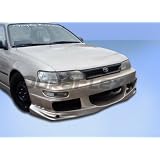 1993-1997 Toyota Corolla Geo Prizm Bomber Front Bumper by DuraFlex