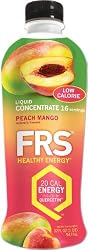 FRS Healthy Energy Liquid Concentrate, Low Cal Peach Mango, 32-Ounce Bottle
