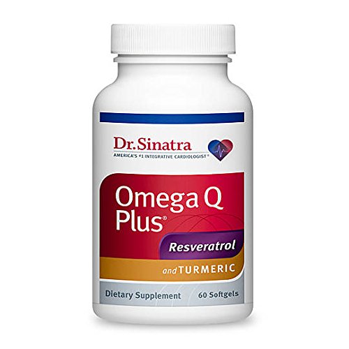 Dr. Sinatra's Omega Q Plus Resveratrol and Turmeric Supplement Delivers