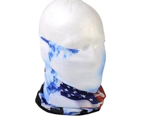 Multifunctional Balaclava Scarf Half Face Mask with Fighting USA Prints