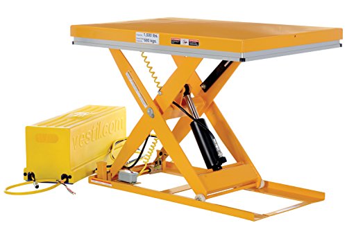 Vestil EHLT-WS-3248-1.5-36 Work Station Scissor Lift, 1500 lb., 7