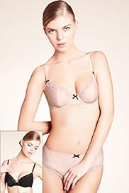 2 Pack Limited Collection Spotted Non Padded Bras