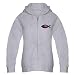 Artsmith, Inc. Women's Zip Hoodie US Christian Fish Ichthys