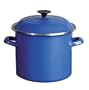 Le Creuset 20-Quart Stockpot, Blue