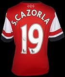 サンティ・カソルラ直筆サイン入りユニフォーム (2012/13 Arsenal: Home)