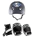 Kryptonics Starter 4-in-1 Pad Set with Helmet, Small/Medium