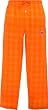 New York Knicks Orange Division Plaid Woven Pants