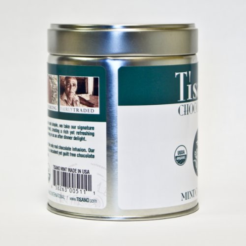 Tisano Organic Mint Cacao Tea - Loose Leaf - 04oz
