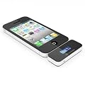 iPhone 4S 4 3GS 3G, iPad iPod Nano FM Transmitter Schwarz, Hochglanz, Auto Kfz Zigarettenanz�nder Kabel, Edles Design F�r Apple Handy