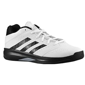 Adidas Isolation 2 Low Basketball Shoes - Core White/Black - Mens - 12