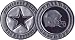 NFL Dallas Cowboys Challenge Coin Poker Card Cover