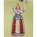 Jim Shore / Heartwood Creek - Patriotic Angel Hanging Ornament: God Bless America