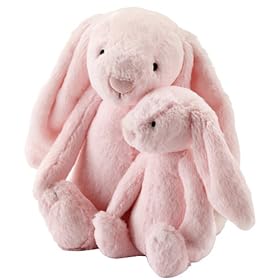  Beginnings Pink Bunny with Chime 10 inch by Jellycat