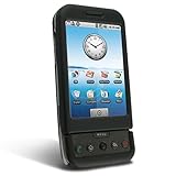 BLACK HARD RUBBERIZED CASE FOR HTC T-MOBILE G1 ANDROID