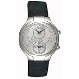 Philip Stein Modern Teslar Stainless Steel Womens Dual Time Watch 6-SCDMOP-CB by Philip Stein