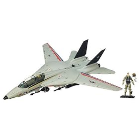 G.I. Joe Sky Striker Fighter Jet & Captain Ace Action Figure