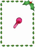 Ceramic Christmas Tree Lights - Globe Lights Medium Pink (50)