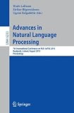 Advances in Natural Language Processing: 7th International Conference on NLP, IceTAL 2010, Reykjavik, Iceland, August 16-18, 2010, Proceedings ... / Lecture Notes in Artificial Intelligence)