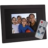 Sunpak 5.6 Digital Photo Frame with Full Features and Remote Control (Color: Acrylic Black)