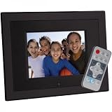 Sunpak 5.6 Digital Photo Frame with Full Features and Remote Control (Color: Acrylic Black)