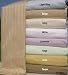 SOHO Bed Sheet Set 100% Egyptian Cotton Sateen Stripe 800 Thread Count.(Gold) Queen.