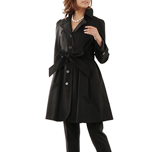 トレンチ コート ボックス プリーツ デザイン (No. 08000020-1 r )[エースタイル]Aastyle