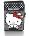 Women's Hello Kitty Black & White Polka Dot Passport Case Sleeve