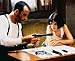 Natalie Portman and Jean Reno Photograph - 25cm x 20cm