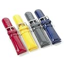 Invicta 24MM Patent Leather Racing Slick Strap Set