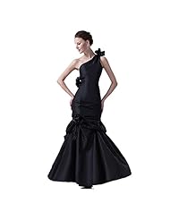 One Shoulder Backless Mermaid  Dress