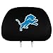 Team ProMark Detroit Lions Head Rest Covers - Set of 2