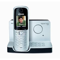 Gigaset SX685 ISDN Schnurlostelefon (beleuchtetes grafisches Display, Anrufbeantworter, Bluetooth) titanium