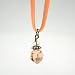 Swarovski Crystal Pendant - Christi Style 2 Orange