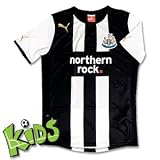 11-12 Newcastle United Home Jersey - Boys-140cm