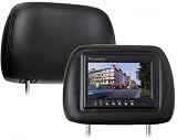 Produkt-Bild: 7 ZOLL (17,8cm) TFT LCD Auto Monitor Kopfst&uuml;tze f&uuml;r DVD DVB-T Schwarz