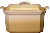 Le Creuset - Terrine à Foie gras - Presse 0,6 L - Beige - 91008406684000
