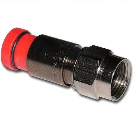 (50) New T&B RG6 Ultimate Snap 'N Seal Connectors