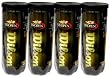 WILSON U.S. OPEN TENNIS BALLS, EXTRA DUTY-DZ. (4 TUBES OF 3 EACH)
