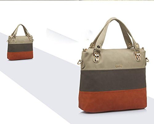 eTrade Women's Ece Tri-Tone Hobo Handbag
