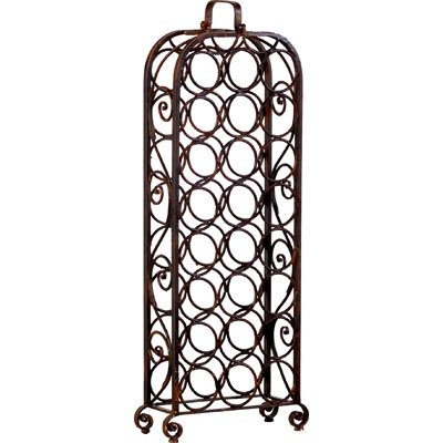 Wrought Iron Wine Holder Wine Rack 40.5 Wrought Iron Wine Holder Wine Rack 40.5