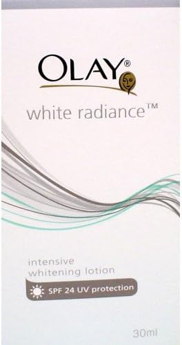 Olay White Radiance Intensive Whitening Lotion Spf 24 Uv Protection Skin Bleaching Lightening Lotion 30 Ml.