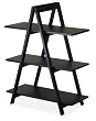A-Frame 3-Tier Shelf By Winsome Wood