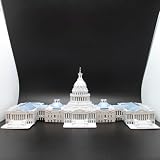 The Capitol Hill Washington USA 3D Puzzle. Beautiful Elegant Decoration for Home/Office