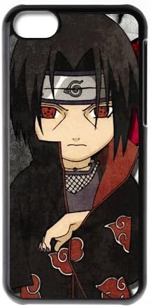 MeowStore Japan Cartoon Naruto Cute Itachi Uchiha Phone Case For Iphone 5C Black