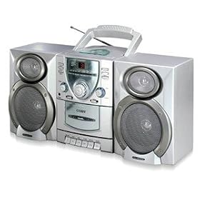 Click here to buy Coby CXCD400 CD CASSETTE RECORDER AM FM TUN Player by Coby.