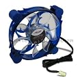 CobaNitrox R-120-B Geh�usel�fter  (Silicia Gel, 120mm) LED blau