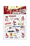 �ϥ��������롦�ߥ塼������3�����ƥå���/Acetate Sticker P/ AS-255