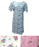 Pack of 3 Short Sleeve Animal Print Cotton Nightgowns Plus Size 2X